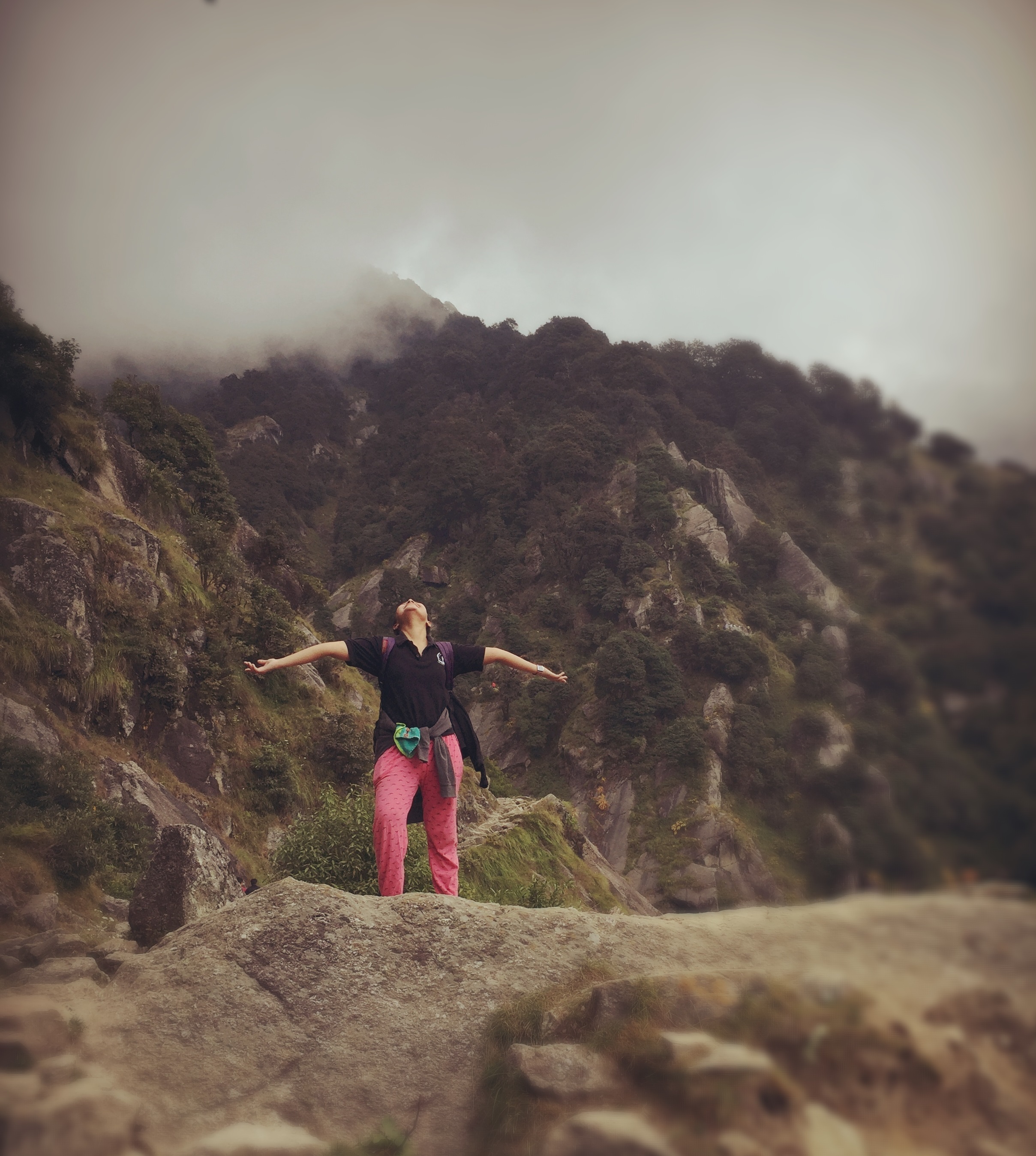 Liberation on hills. This is from my first trek to Triund